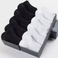 1/5/10Pairs/Lot Low Cut Men Socks Solid Color Black White Gray Breathable Cotton Sports Socks Male Short Socks Women Men. 