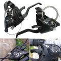 Bicycle Shimano Derailleurs 3x7 21 Speed Switch MTB Bicycle Gear Shifter Levers Brake with Shift Cable Cycling Disc Handle for Bike Trekking. 