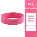 1pcs Sweatband Moisture-Wicking Breathable Men Women Sports Elastic Headband for Fitness gym Running basketball.