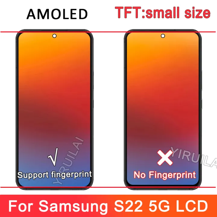 Tested%20S22%20Screen%20With%20Frame%20For%20Samsung%20S22%205G%20S901B%20S901U%20S901W%20S901N%20LCD%20Display%20Touch%20Screen%20Digitizer%20Assembly%20Replacement%20-%20Image%202