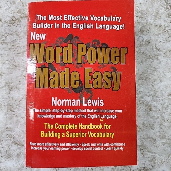 New word power made easy by norman lewis