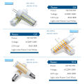 10pcs/lot E14 G9 G4 LED Lamp AC 220V 3W 5W 9W Ceramic 360 Beam Angle Led Bulb Warm/Cold White Spotlight Replace Halogen Light. 
