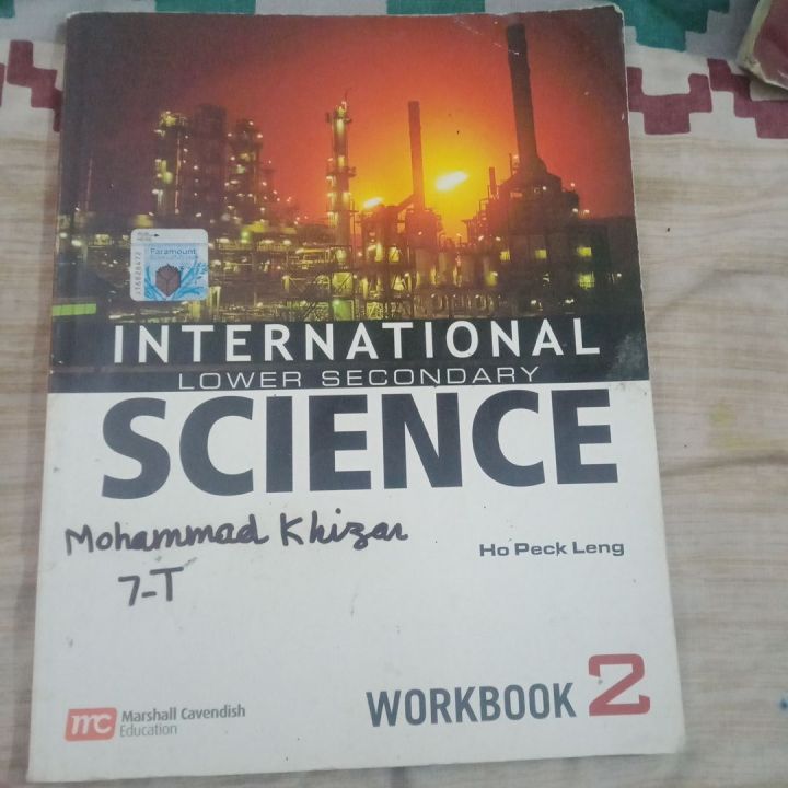 international lower secondary science workbook 2 Marshall cavendish