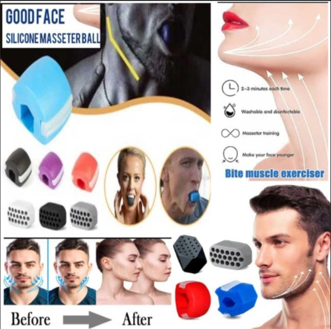 Jawline Exerciser Face Slimming Jaw Trainer Exerciser Double Chin Exercise Face And Neck Exercise Tool