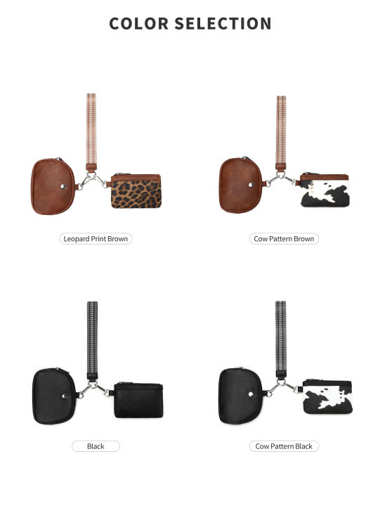 MIYIN%20Fashion%20Mini%20Zipper%20WristletWallet%20Women%20Double%20Pocket%20Wristlet%20Portable%20KeychainWallet%20Coin%20Purse%20Detachable%20Small%20Wallet%20-%20Image%206