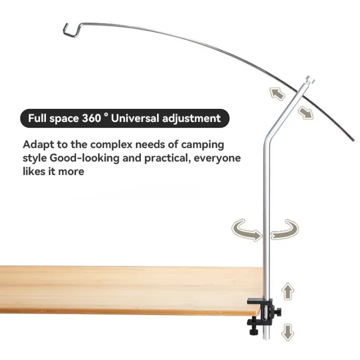 WESTTUNE%20Camping%20Lamp%20Stand%20Hook%20Outdoor%20Aluminum%20Alloy%20Hanging%20Hooks%20Racks%20Portable%20Adjustable%20Light%20Stands%20for%20Picnic%20Beach%20-%20Image%202