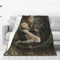 Outlander Blankets Romantic Television Camping Flannel Throw Blanket Warm Soft Living Room Customized Bedspread Gift Idea. 
