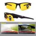New Day and Night Car Vision Driver Glasses Anti Glare Night Vision Driver Goggles Night Driving Enhanced Light Glasses Eyewear. 