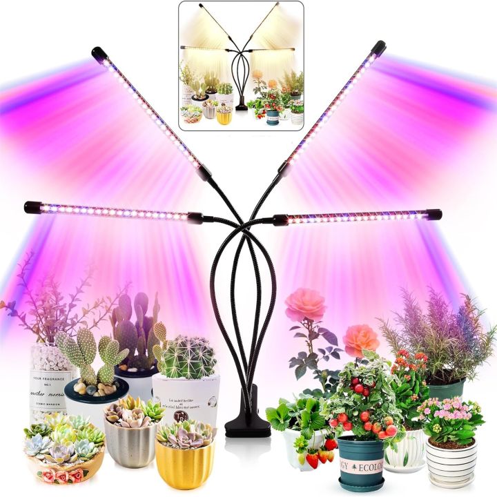 3 Colors LED USB Grow Light Phytolamp for Plants with Control Full ...
