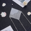 1 Pair Rhinestone Nipple Pasties Stickers Women Multilayer Metal Chain Tassel Nipple Cover Reusable Nipple Cover For Party. 
