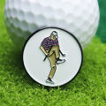 Golf Ball Marker Golf Cap Clips With Magnet Mark Golf Ball Position Removable Metal Gift For Golfers Golf Accessories Supplies. 