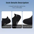 5/10/20 Pairs Of Mens Summer Thin Mesh Breathable Mens Polyester Sports Socks Sweat Absorbing Short Socks. 