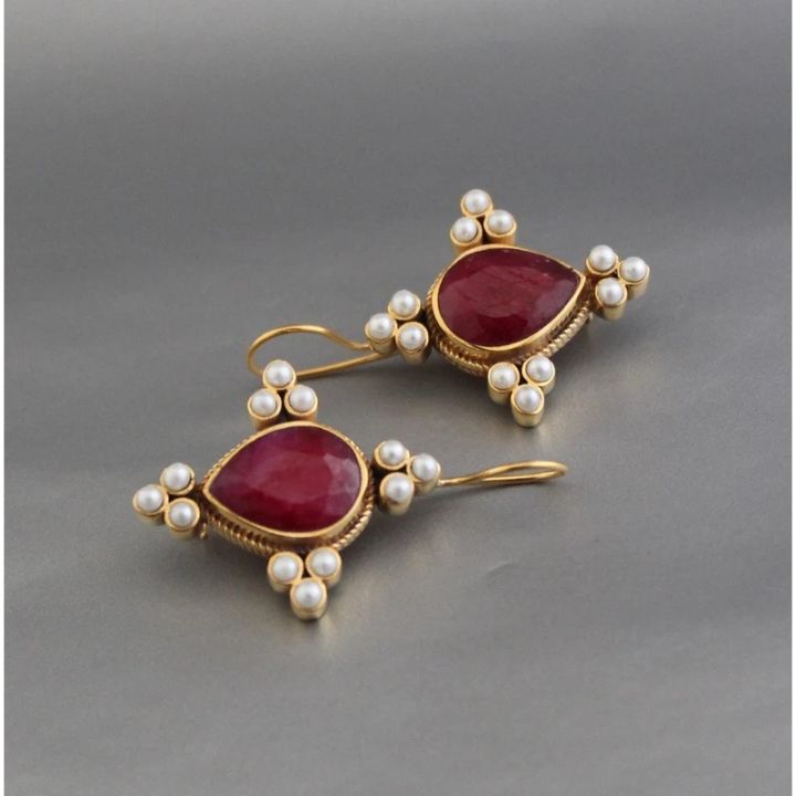 Elegant%20Retro%20Geometric%20Pearl%20Pendant%20Pendant%20Pendant%20Pendant%20Earrings%20Women's%20Exquisite%20Pendant%20Wedding%20Jewelry%20Gift%20-%20Image%207