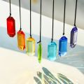7pcs Crystal Suncatcher Prisms 3'' Indoor Window Hanging Ornament Rainbow Glass Prism Sun Catcher Decor for Home Garden Healing. 