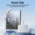 30W GaN Charger Retractable Cable Type-C USB Fast Charging Adapter For iPhone Xiaomi Tablet Laptop Portable Travel Charger. 