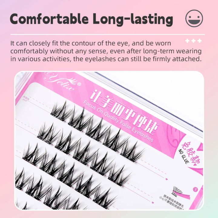 Yelix%20Self%20Adhesive%20Lashes%20No%20Glue%20Needed%20Reusable%20Under%20Eyelash%20Korean%20/%20Makeup%20DIY%20Individual%20Manga%20Lash%20Clusters%20-%20Image%204