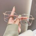 Photochromic Anti Radiation large frame Glasses Shades For Woman/Man Transition Eyeglasses Replaceable Lens. 