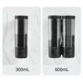 600mL Manual Soap Dispenser Wall Mounted Hand Press Soap Dispenser for Dish Liquid Lotion Shower Gel Shampoo Chamber.