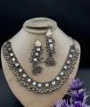 Indian Oxidized Jewellery Set. 