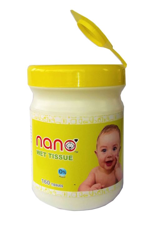 Nano Baby Wet Tissue 160pcs Pack for Babies