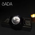Arabic Dial Watch Black Aura Steel watch. 
