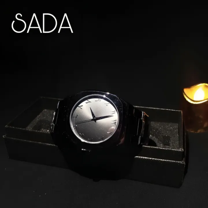 Arabic%20Dial%20Watch%20Black%20Aura%20Steel%20watch%20-%20Image%205