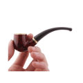 Portable Tobacco Pipe Resin Bent Pipe Cigarette Filter Herb Grinder Handheld Mini Curved Smoke Pipe Beginner Smoking Accessories. 