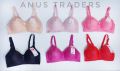 Fashion foam soft padded bra for girls & women assorted design multi colour... 
