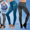 Women Jean Leggings Fitness Pants High Waist Gym Leeggings High Elastic Hip Liftting Fashion Slim Running Cycling Yoga Tights.