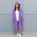 Women Waterproof Long Raincoat Waterproof Hooded EVA Rain Jacket Man Poncho Outside Hiking Rainwear Clothing Men Rain Coat.