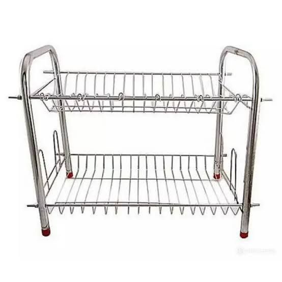 Steel Racks Daraz Beautiful Design Stainless Steel Dish Rack with 2 Tiers for Dish after ...