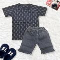 kids summer suit T-shirt and nicker. 