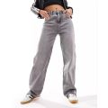 Womenâ€™s Grey High Waist Wide Leg Jeans | Grey Baggy Jeans. 