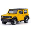 Free Shipping 1:64 Suzuki Jimny Alloy Car Model Simulation Shock Absorption Static Collectible Decoration Non-Remote Control Toy.