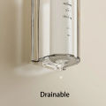 Non Perforated Toothbrush Holder Electric Toothbrush Base Space Saving Wall Mounted Toothbrush Holder Bathroom Accessory. 