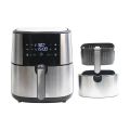 PHILIPS HD9787 Imported MasterChef Airfryer 7 Liter 1700W Double Basket with Five Year Warranty. 
