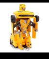 Transformers bumble bee yellow robo car with light and music for boys for kids. 