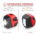 Multifunctional Portable Radio Hand Crank Solar Power FM AM WB NOAA Weather Radio Emergency LED Flashlight Flashlight Power Bank. 