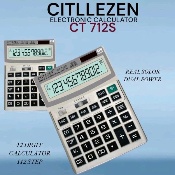 CALCULATOR CT-712 - 12 Digits