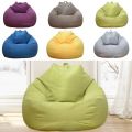 OTAUTAU Large Bean Bag Chair Sofa Cover Without Filler Lazy Corner Seat Beanbag Couch Has Replacement Sofa Inner Liner for Sale. 