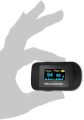CocoBear PR-15A Fingertip Pulse Oximeter, Blood Oxygen Saturation Monitor (SpO2) with Pulse Rate Measurements and Pulse Bar Graph, Portable Digital Reading OLED Display, Batteries Included. 