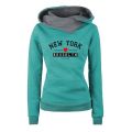 2025 Ladies Urban Fashion Warm Luxury Pullover Brooklyn Print Hoodie for Woman Fall Winter Daily Casual Sporty Hooded Sweatshirt. 