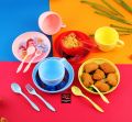 Kids tableware set - Tableware baby bowl set - Children dishes - kids dinner feeding plate - spoons plate bowl. 