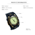 Hot Selling Vintage Cow Leather Bracelet Watch Men Women Wrist Watches Roman Numerals Casual Quartz Watch Relogio Feminino. 