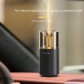 Cross-Border Home Aromatherapy Machine USB Desktop Automatic Fragrance Diffuser Air Humidifier Small Humidifier Simulated Flame Diffuser. 