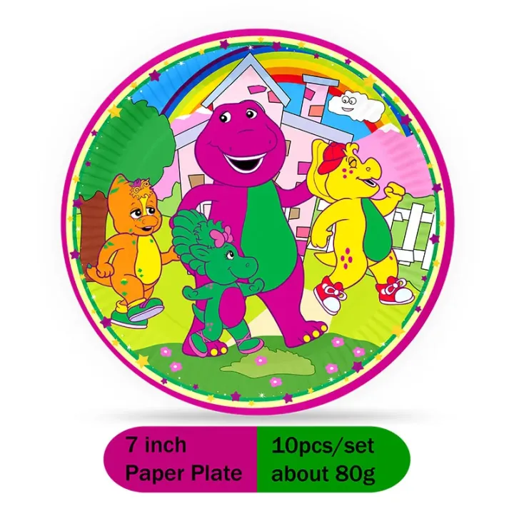 Cartoon%20Disney%20Barney%20-Themed%20Eco-Friendly%20Disposable%20Party%20Tableware%20Kit%20Balloon%20Paper%20Cup%20Plates%20Girls%20Birthday%20Party%20Supplies%20-%20Image%206