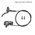 MEROCA M4 MTB Bike Hydraulic Brake 4 piston mtb brakes bike hydraulic disc brake MT420 Cycling accessories for mountain bike.