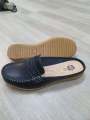 92-416 Genuine Leather Shoes, Open Heel, Soft Leather, Soft Soles, Low Soles, Rubber Soles, Size 36-41. 