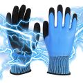 1 Pair Electrician Gloves,400V Voltage Resistance Insulated Work Gloves,360° Insulation and Waterproof Gloves,Flame Retardant Insulation Safety Gloves,Insulating Gloves,Flexible and Anti Slip.