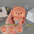 Kawaii Fans Panda Bubu And Yier Face Changing Doll Cute Panda Bubu And Dudu Cartoon Face Changing Keychain Pendant Doll. 